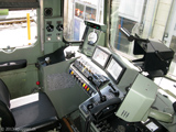 Cabina di guida di una BLS Re 420.5